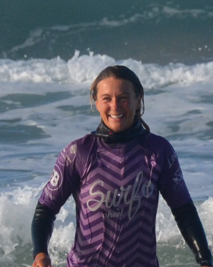 Nathalie Krawtschuk im Wasser